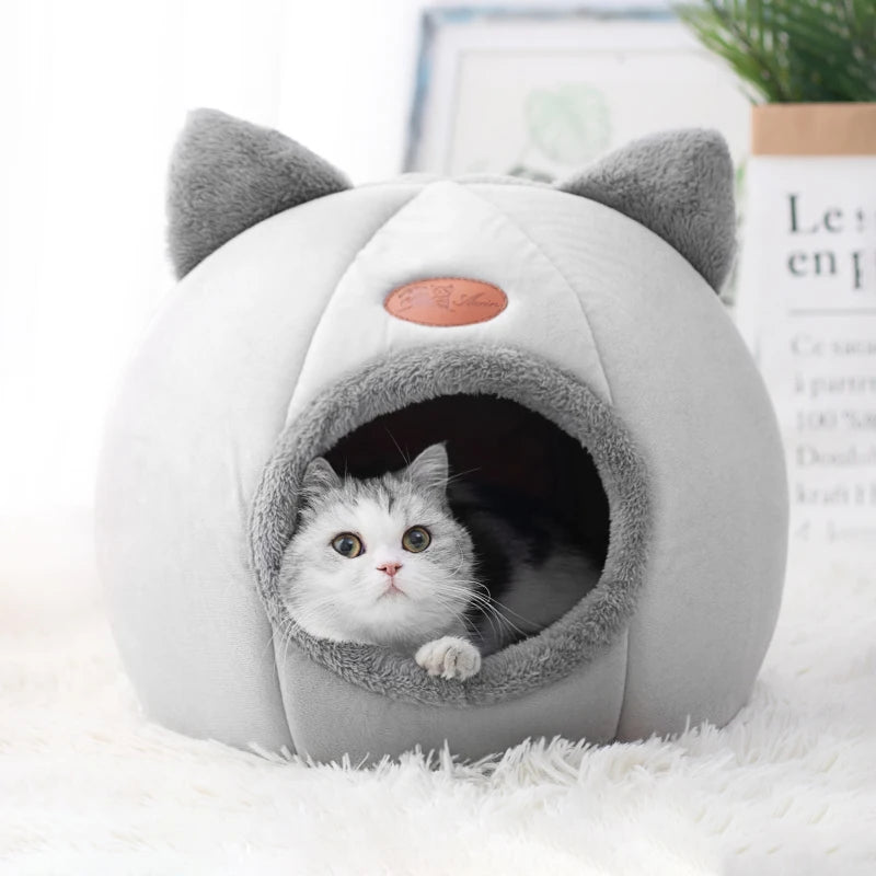Cozy Cave Dog Bed – Deep Sleep Den for Anxious & Burrowing Dogs
