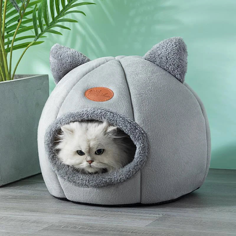 Cozy Cave Dog Bed – Deep Sleep Den for Anxious & Burrowing Dogs
