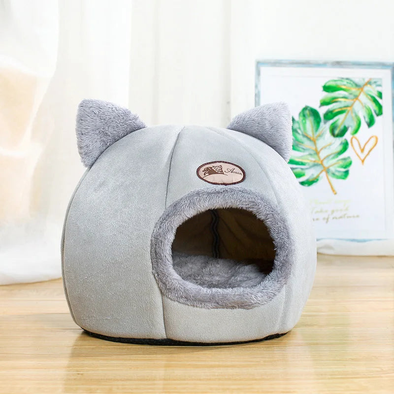Cozy Cave Dog Bed – Deep Sleep Den for Anxious & Burrowing Dogs
