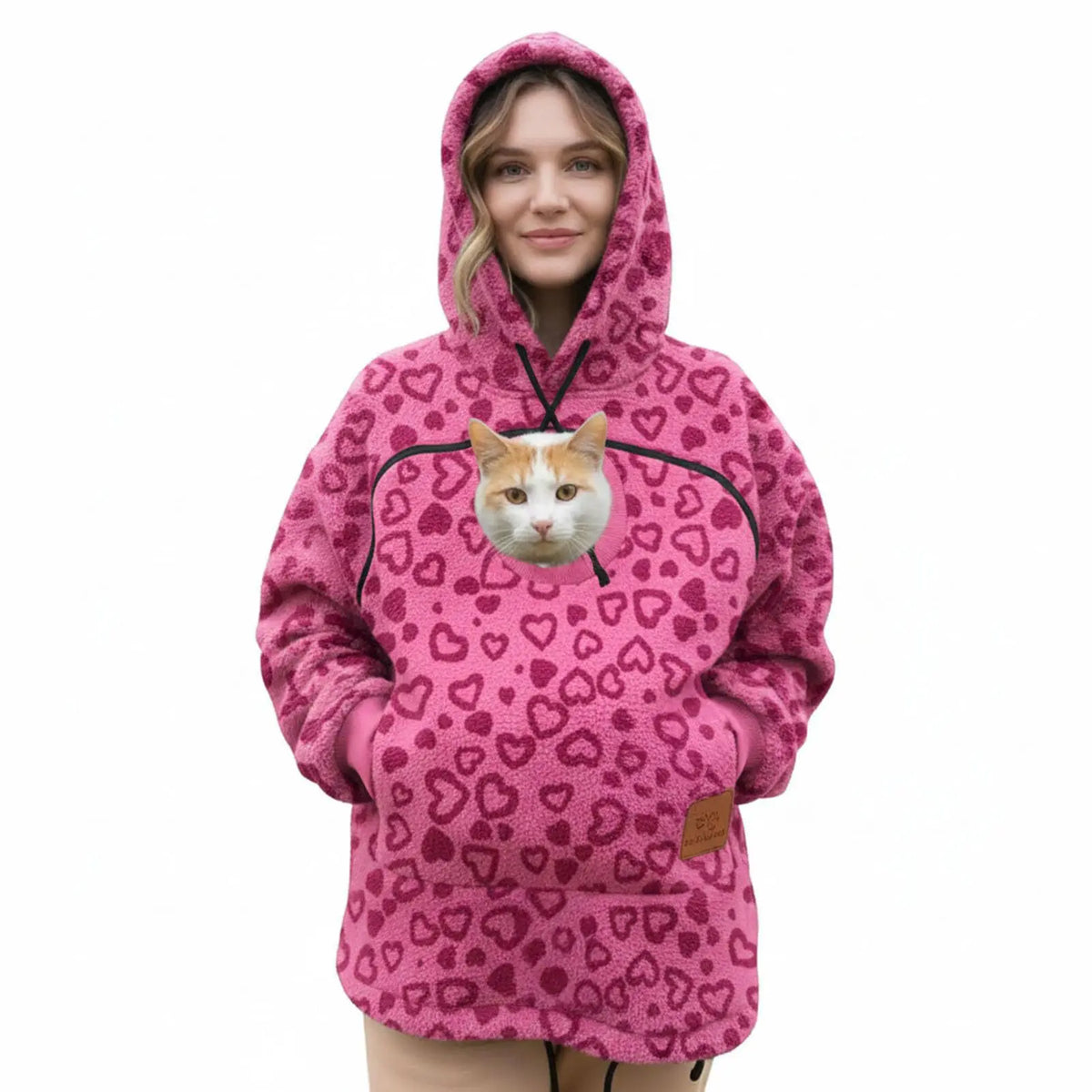 PetHug™ Hoodie 🐶🐱💖 — Cozy Pet Pouch & Warm Comfort