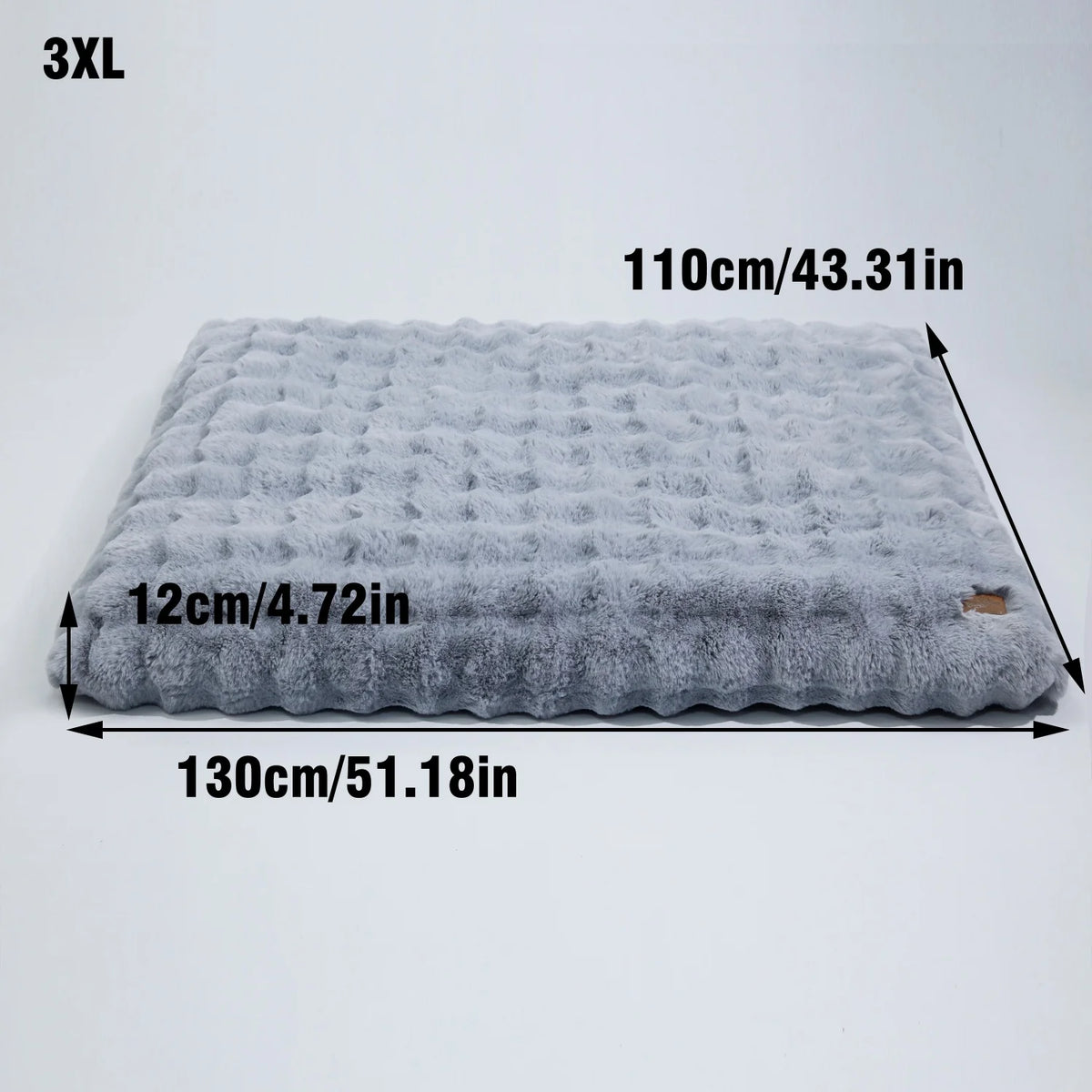 Ultra-Soft Calming Dog Bed – Orthopedic Foam & Washable Cover