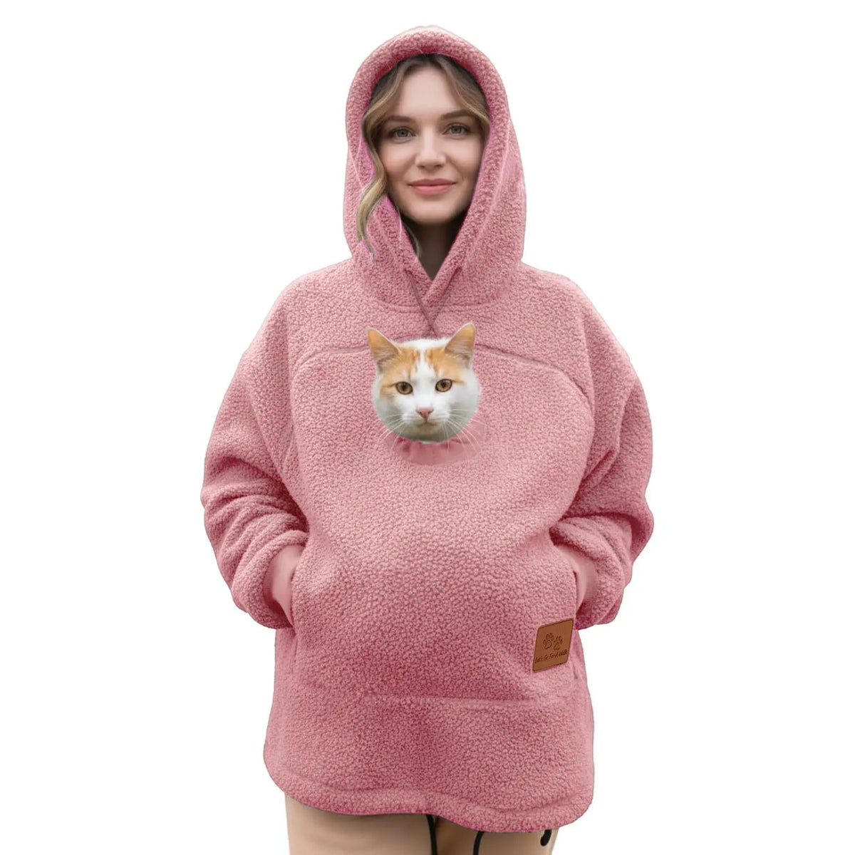 PetHug™ Hoodie 🐶🐱💖 — Cozy Pet Pouch & Warm Comfort