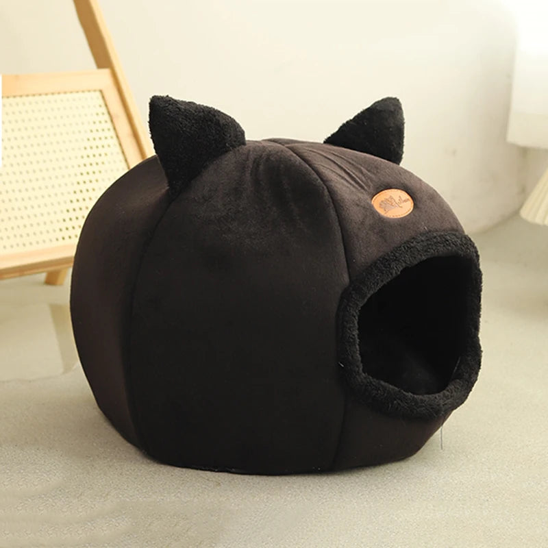 Cozy Cave Dog Bed – Deep Sleep Den for Anxious & Burrowing Dogs