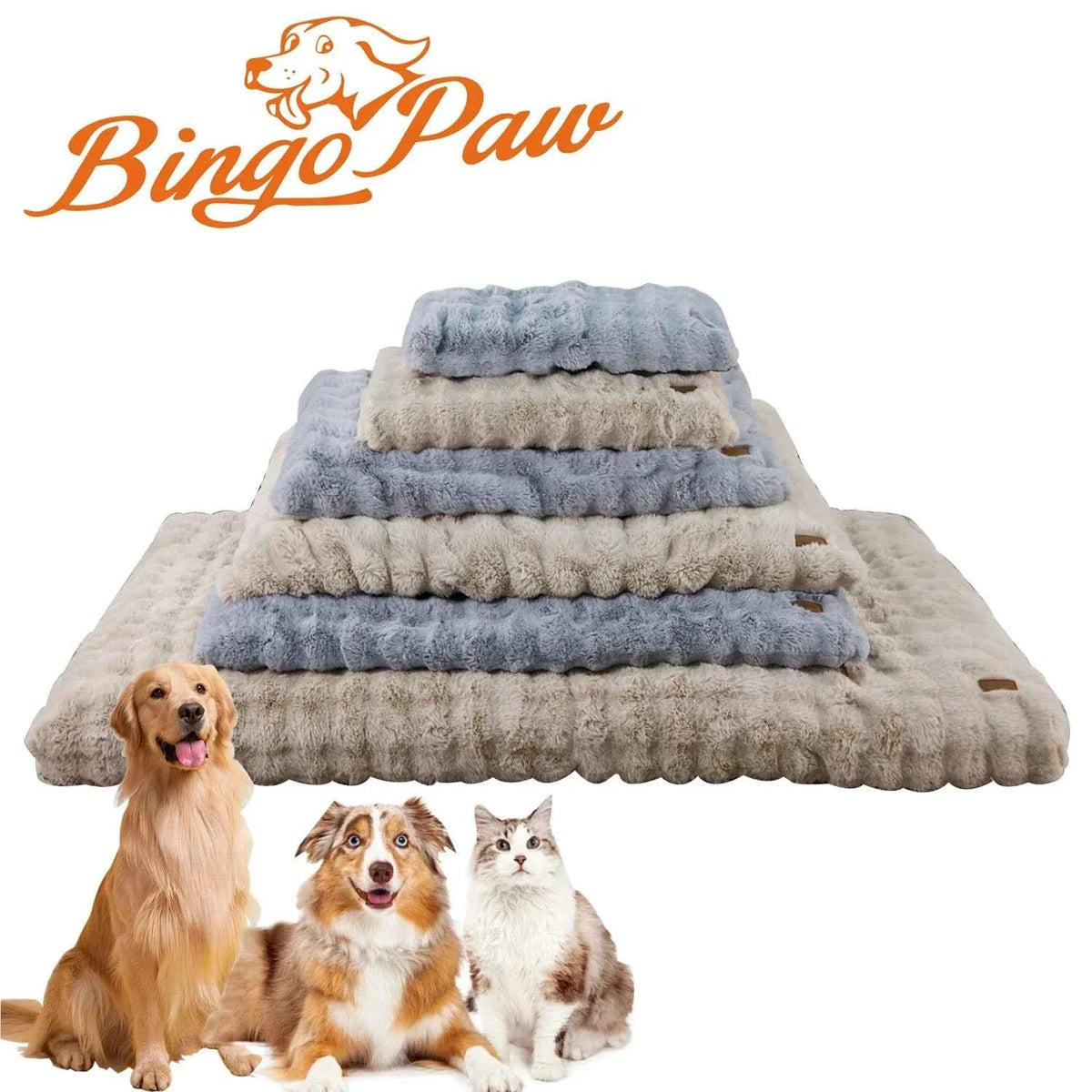 Ultra-Soft Calming Dog Bed – Orthopedic Foam & Washable Cover