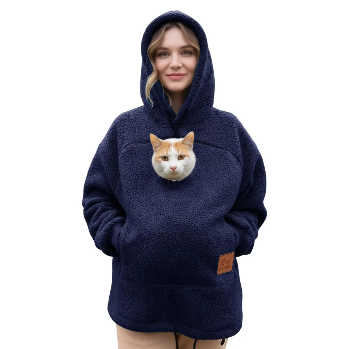 PetHug™ Hoodie 🐶🐱💖 — Cozy Pet Pouch & Warm Comfort