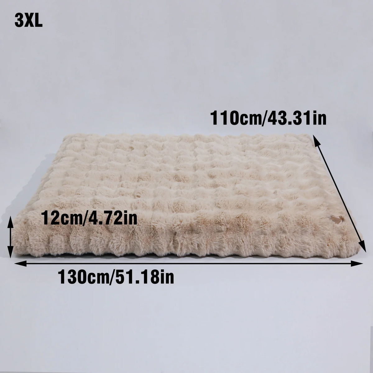 Ultra-Soft Calming Dog Bed – Orthopedic Foam & Washable Cover