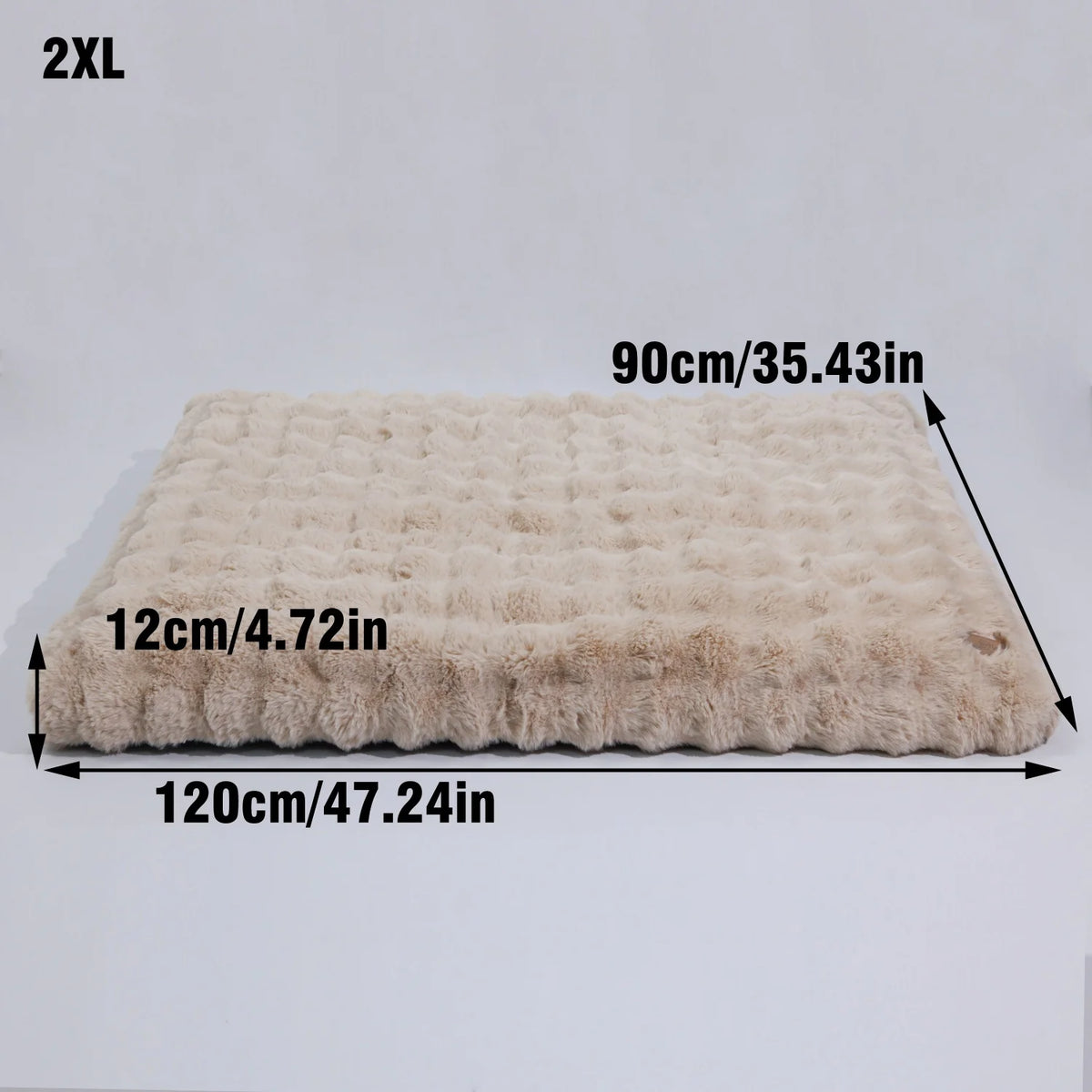 Ultra-Soft Calming Dog Bed – Orthopedic Foam & Washable Cover