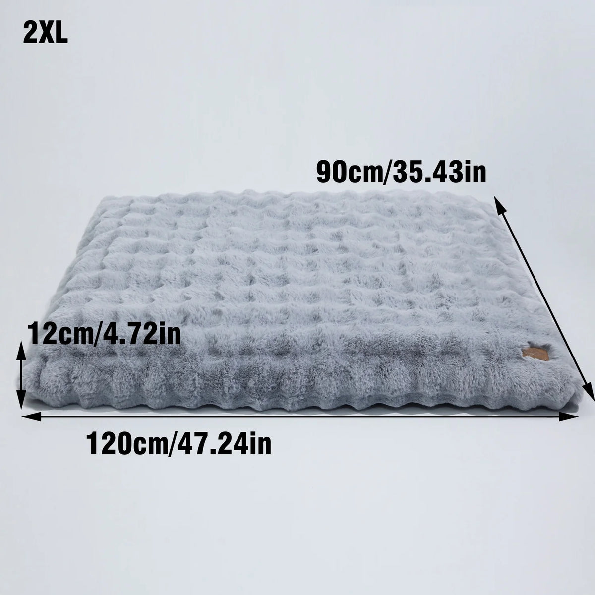 Ultra-Soft Calming Dog Bed – Orthopedic Foam & Washable Cover