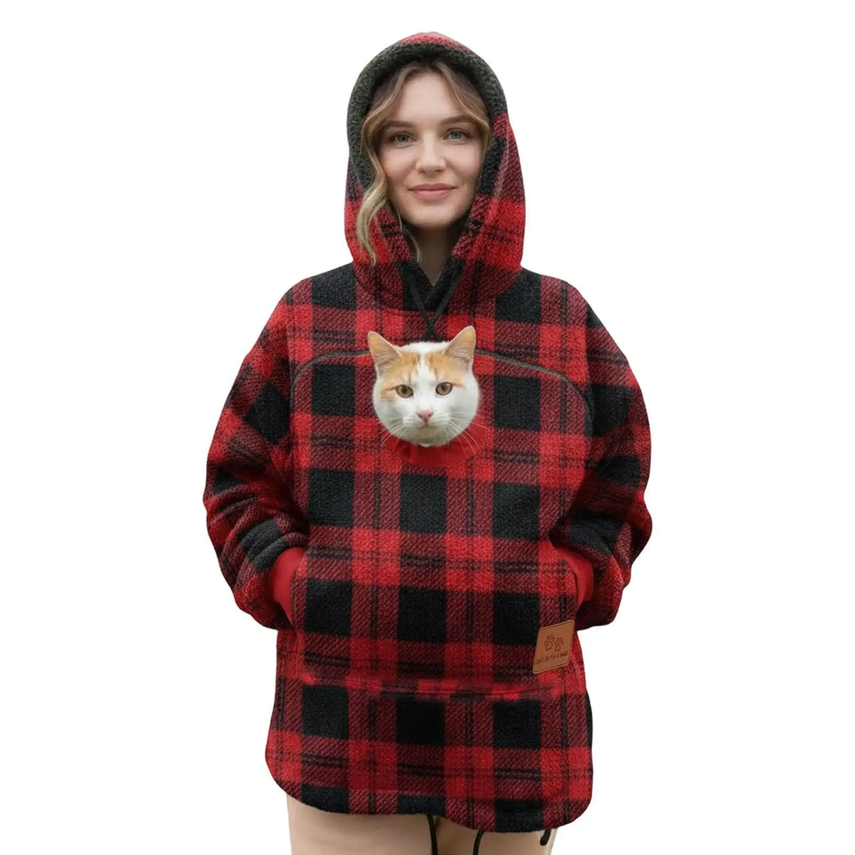 PetHug™ Hoodie 🐶🐱💖 — Cozy Pet Pouch & Warm Comfort