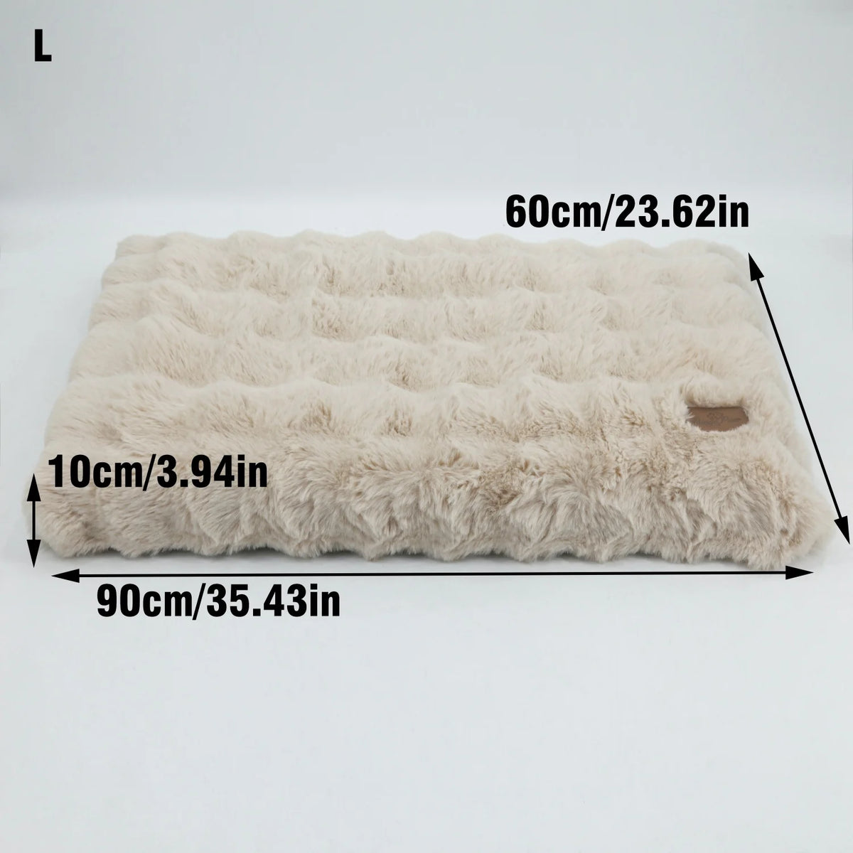 Ultra-Soft Calming Dog Bed – Orthopedic Foam & Washable Cover