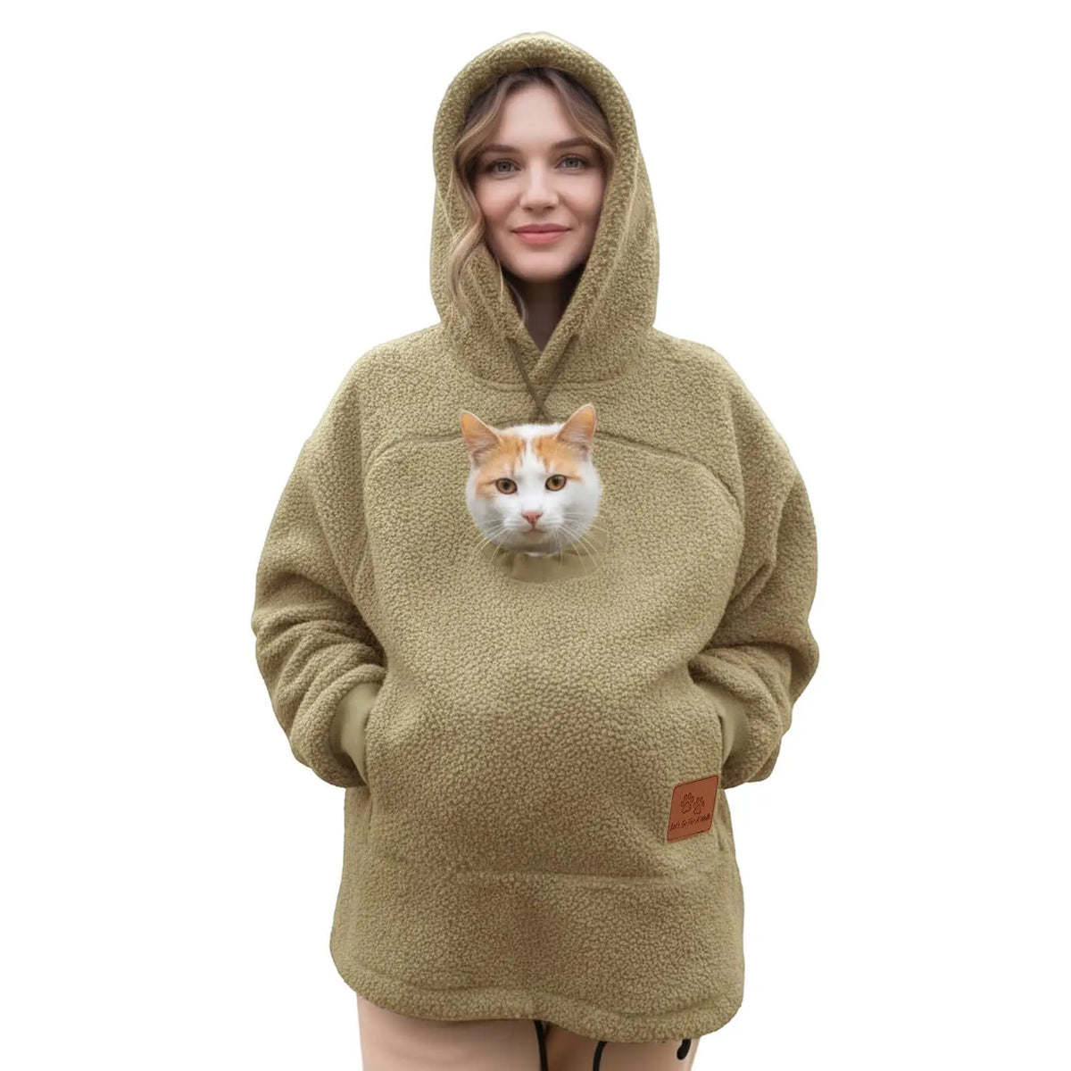 PetHug™ Hoodie 🐶🐱💖 — Cozy Pet Pouch & Warm Comfort