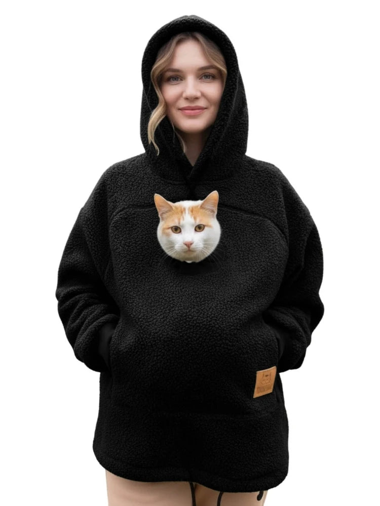 PetHug™ Hoodie 🐶🐱💖 — Cozy Pet Pouch & Warm Comfort