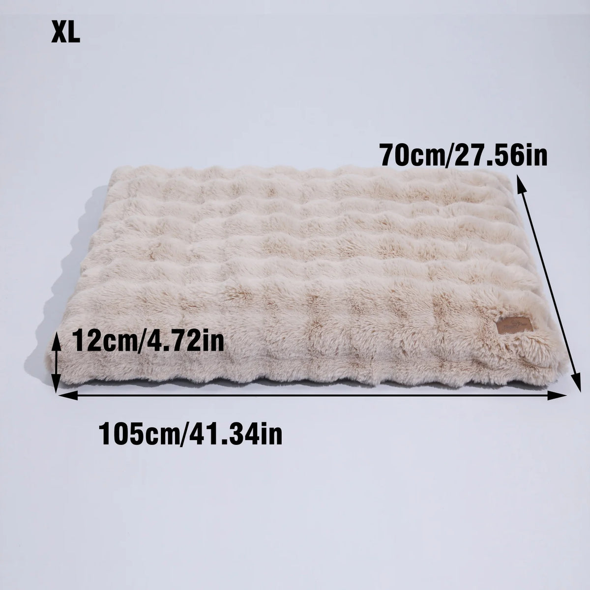 Ultra-Soft Calming Dog Bed – Orthopedic Foam & Washable Cover